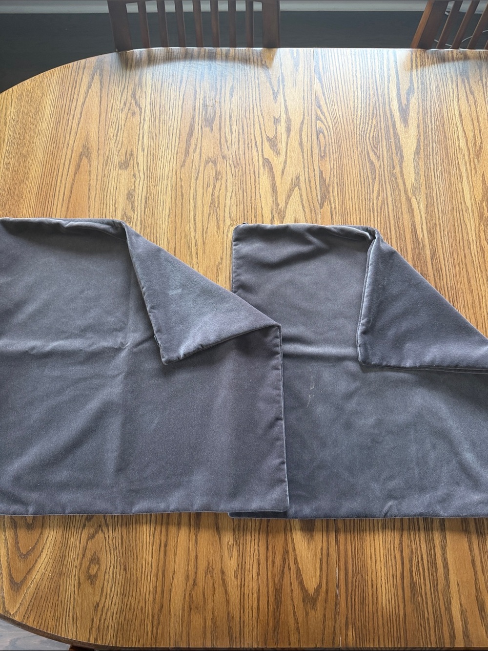 Pottery Barn Velvet Pillow Covers - set of 2